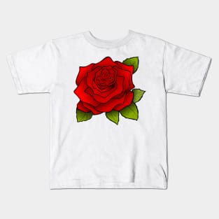 Funny Flower Design Kids T-Shirt